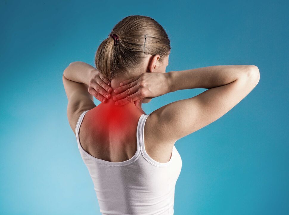 objawy osteochondrozy szyjnej